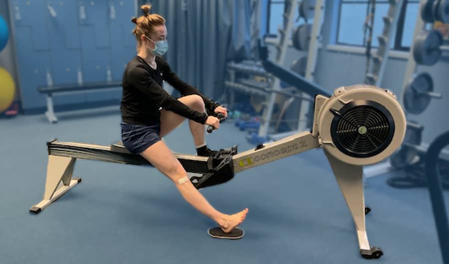 Knee store exercise machine